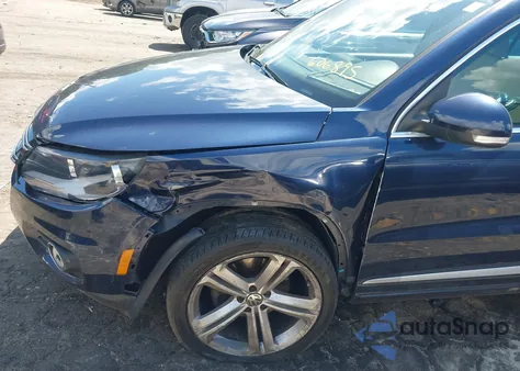 2016 Volkswagen Tiguan R-Line z USA, uszkodzony, nr VIN WVGAV7AX0GW606895